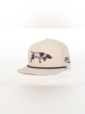 American Flyway Waterfowl Light Khaki Pointer Ripstop Rope Hat